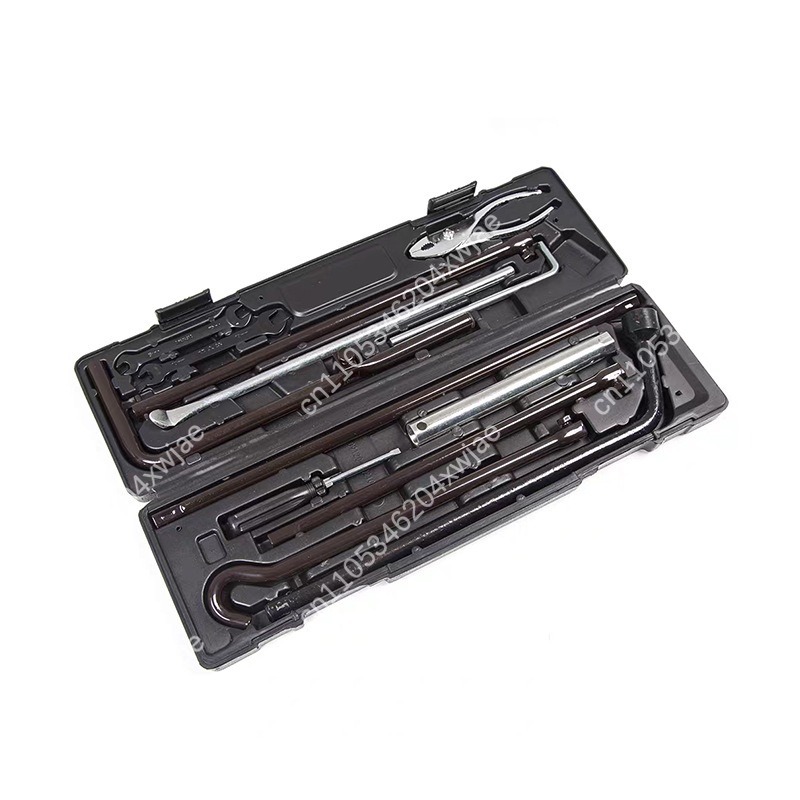 Car Emergency Tool Kit - Tragbare Fahrzeug-Werkzeugbox Hochpräzises Autoreparatur-Werkzeugset Auto-Notfall-Werkzeugkasten