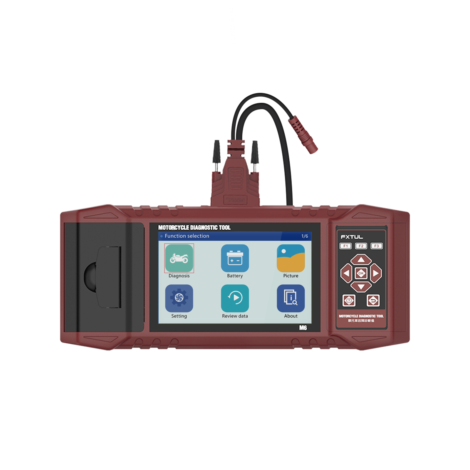 Obd2 Scanner - NEUES FXTUL M6 12V Universelles Motorrad