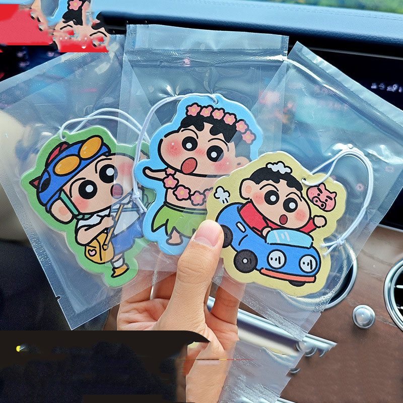 Car Accessories Mirror Hanging - Kawaii Shin Chan Auto-Lufterfrischer Hängender Duftanhänger
