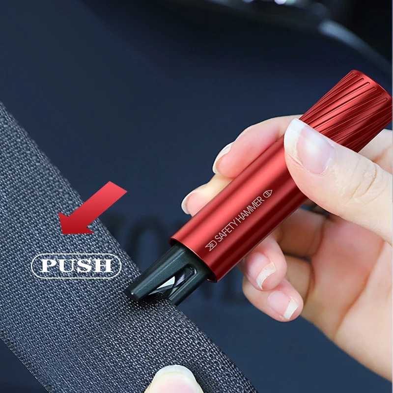 Car Emergency Tool Kit - Auto-Notfallhammer: Fensterbrecher und Gurtschneider für Sicherheit