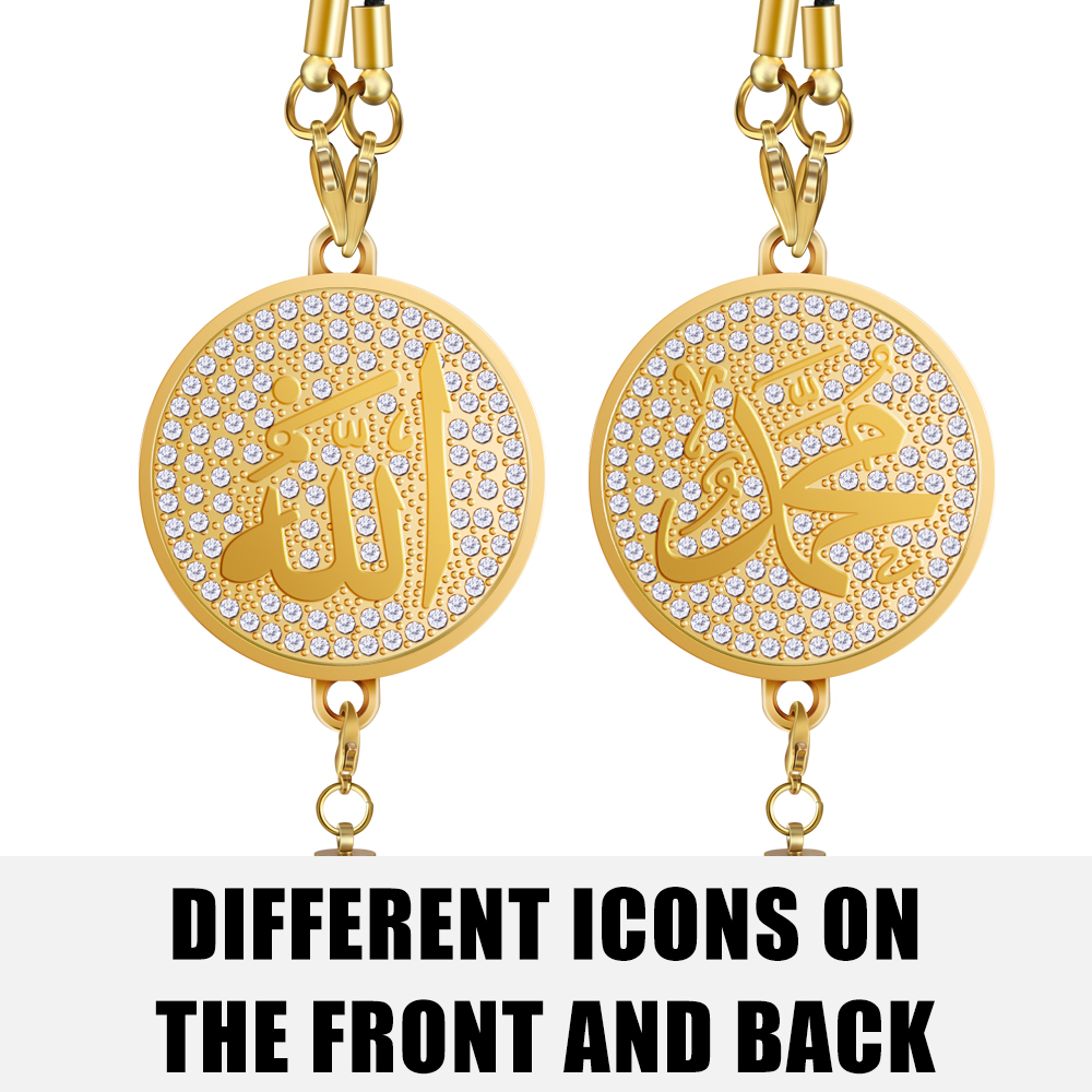 3D Arabisches Muslimisches Isl – Car Accessories Mirror Hanging Bewertung und Preis