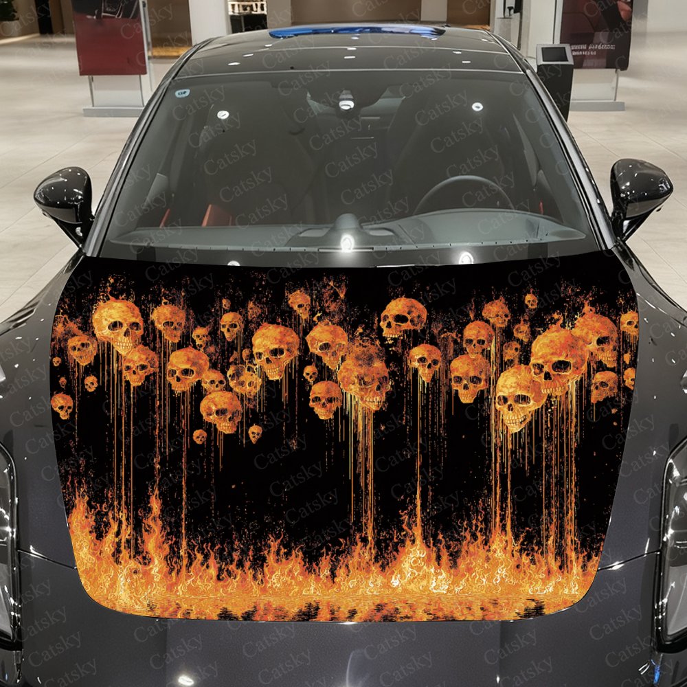 Flammen- und Totenkopf-Aufkleb – Car Accessories Gift Ideas Bewertung und Preis