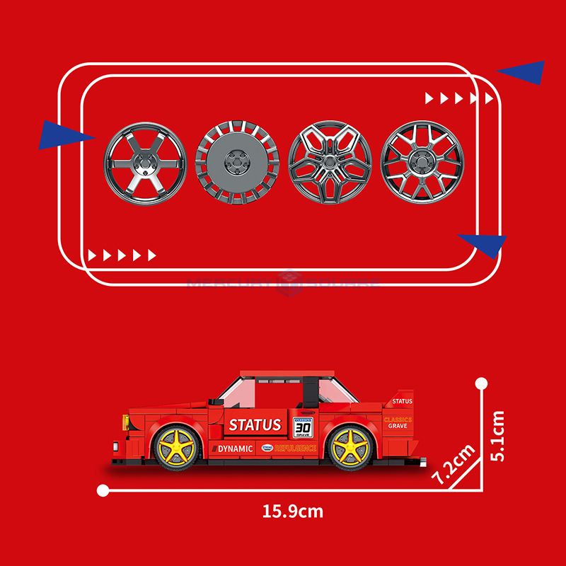 Rote E30 Racing Fahrzeug Model – Car Accessories Gift Ideas Bewertung und Preis