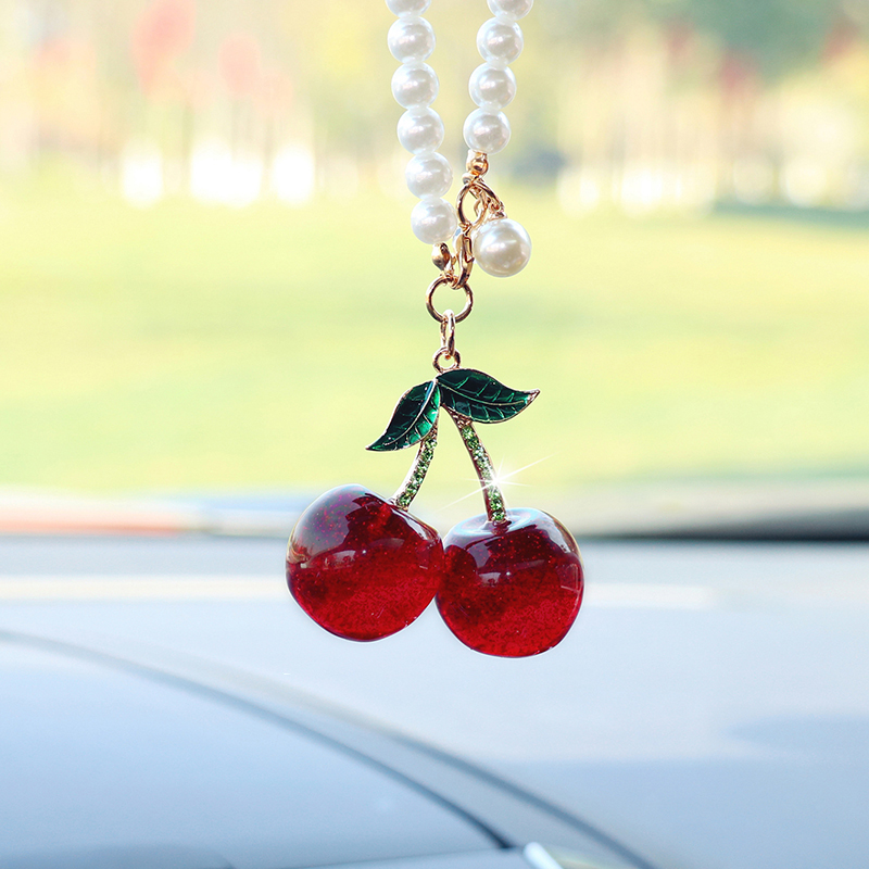 Modische Kirsch-Auto-Innendeko – Car Accessories Mirror Hanging Bewertung und Preis