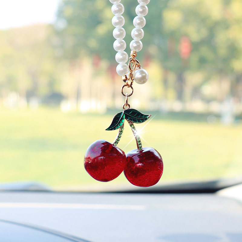 Modische Kirsch-Auto-Innendeko – Car Accessories Mirror Hanging Bewertung und Preis
