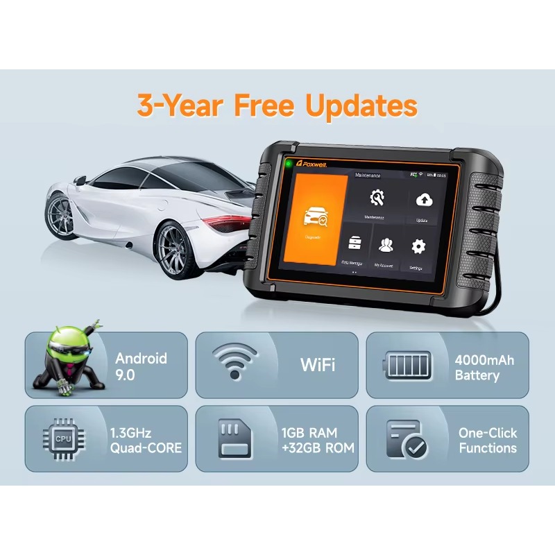 NT809BT OEM ODM Auto-Diagnoseg – Obd2 Scanner Bewertung und Preis