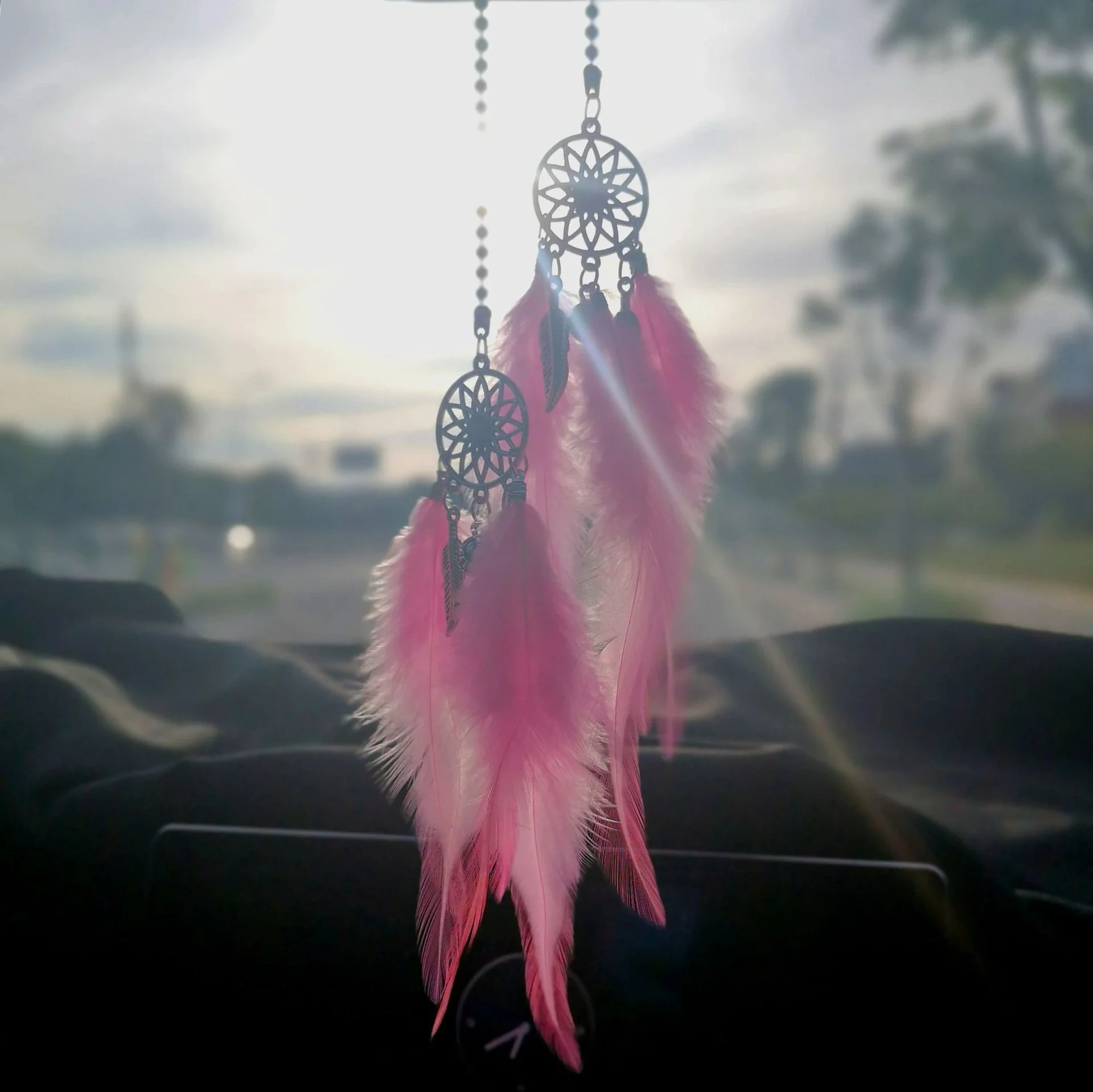 1/2 Stück Traumfänger Auto-Anh – Car Accessories Mirror Hanging Bewertung und Preis