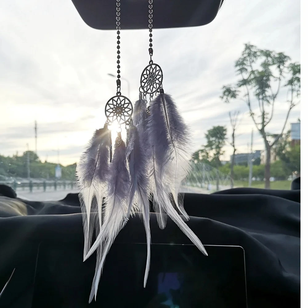 1/2 Stück Traumfänger Auto-Anh – Car Accessories Mirror Hanging Bewertung und Preis