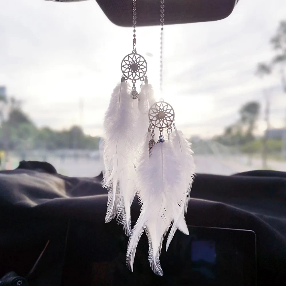 1/2 Stück Traumfänger Auto-Anh – Car Accessories Mirror Hanging Bewertung und Preis